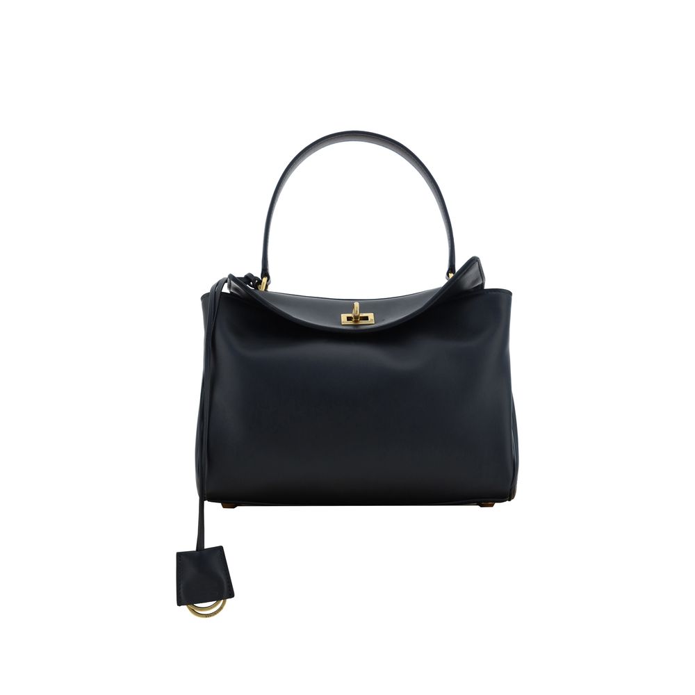 Balenciaga Schwarze Schultertasche aus Kalbshaut Bos Taurus